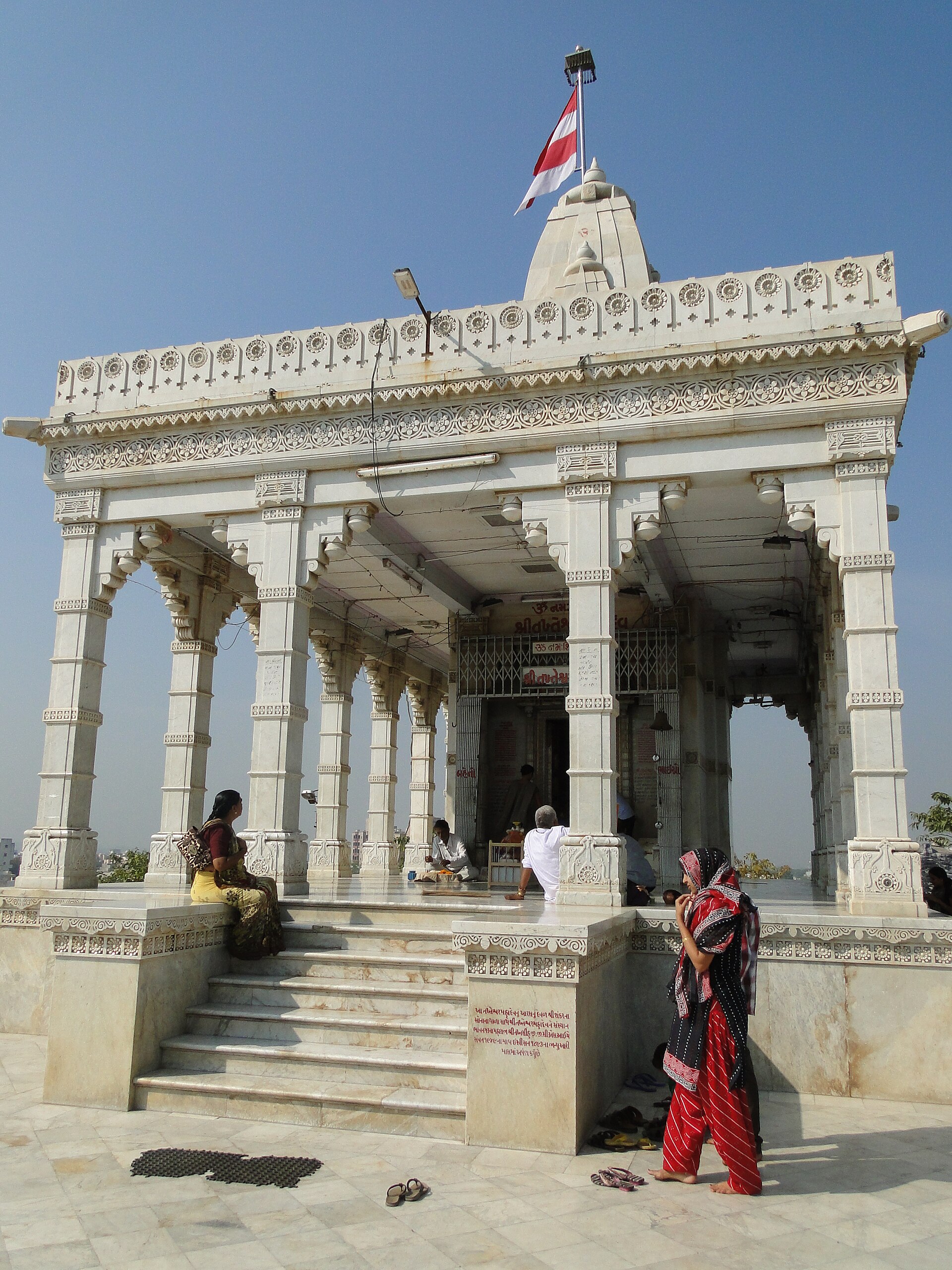 Takhteshwar Temple, Bhavnagar - Original Photograph